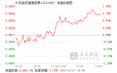 大成医药健康股票a012045