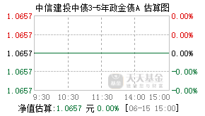 010581基金盘中实时估值图