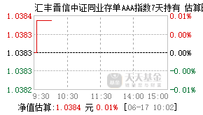 019017基金盘中实时估值图