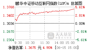 160636基金盘中实时估值图
